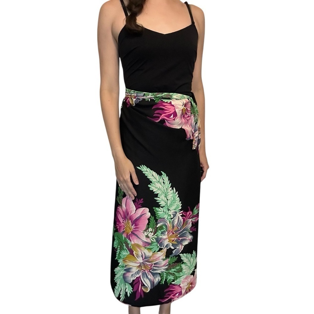 Walter Baker Paradise Sarong Grand Magnolia Beach Wrap Pool Boho One Size